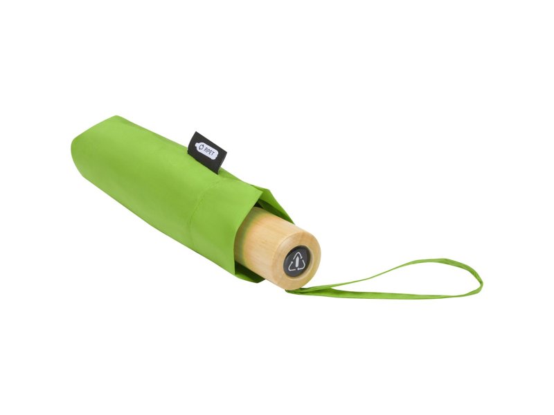 Birgit 21'' opvouwbare windproof gerecyclede PET-paraplu