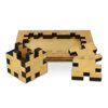 Houten kubus puzzel Houten kubus puzzel