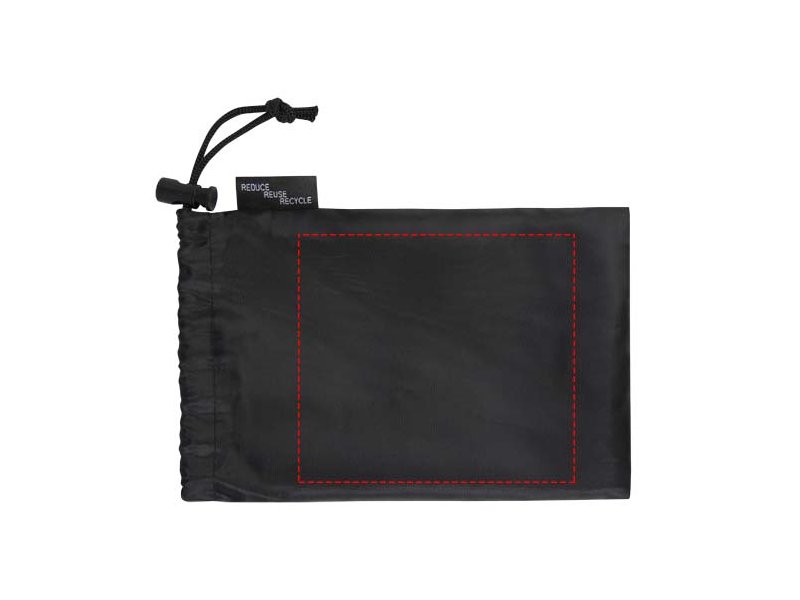 Raquel gerecyclede PET sport koelhanddoek in een pouch