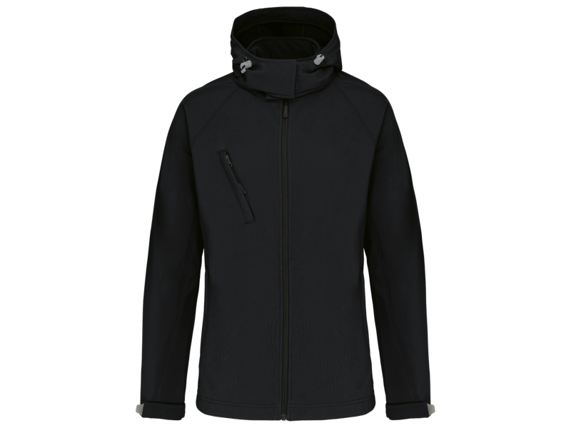 Kariban Dames Afneembare hooded softshell jas