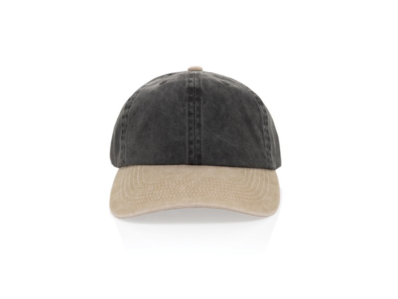 BEAU AWARE™ Washed 6 panel twill two tone cap BEAU AWARE™ Washed 6 panel twill two tone cap