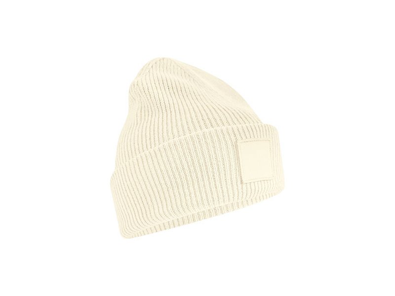 Beechfield - Deep Cuffed Tonal Patch Beanie Beechfield - Deep Cuffed Tonal Patch Beanie