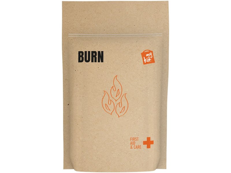 MiniKit Brandwonden eerste hulp set met papieren stazak