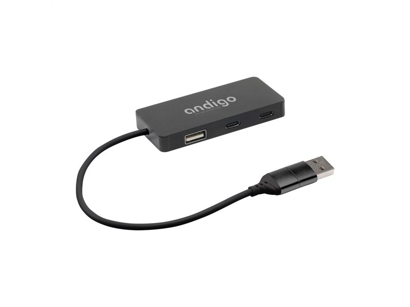 Tecco Recycled Alu USB Hub