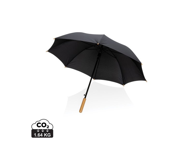 23" Impact AWARE™ RPET 190T auto open bamboe paraplu 23" Impact AWARE™ RPET 190T auto open bamboe paraplu