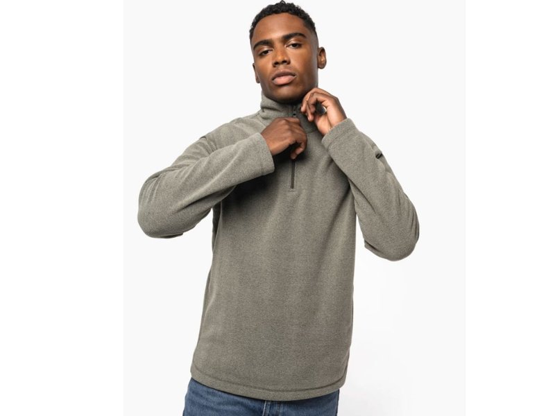 Fleece sweater borduren
