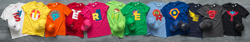 Superheroes T-shirts bedrukken