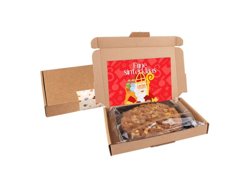 Brievenbusdoosje met een Speculaastaartje