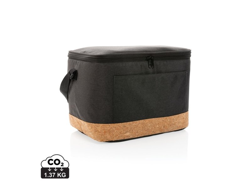 Impact AWARE™ XL RPET two tone koeltas met kurken detail Impact AWARE™ XL RPET two tone koeltas met kurken detail