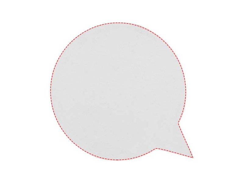 Sticky-Mate® tekstballonvormige gerecyclede sticky notes Sticky-Mate® tekstballonvormige gerecyclede sticky notes