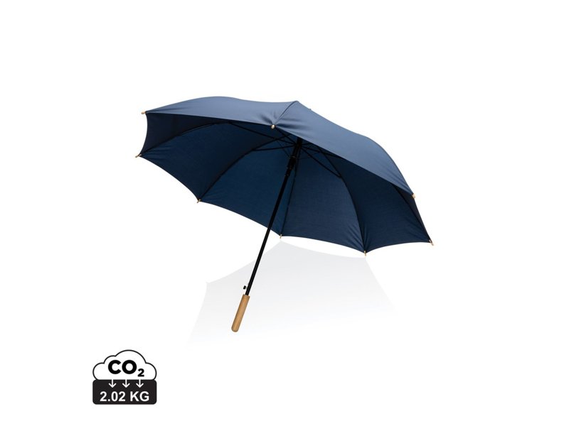 27" Impact AWARE™ RPET 190T auto open bamboe paraplu 27" Impact AWARE™ RPET 190T auto open bamboe paraplu
