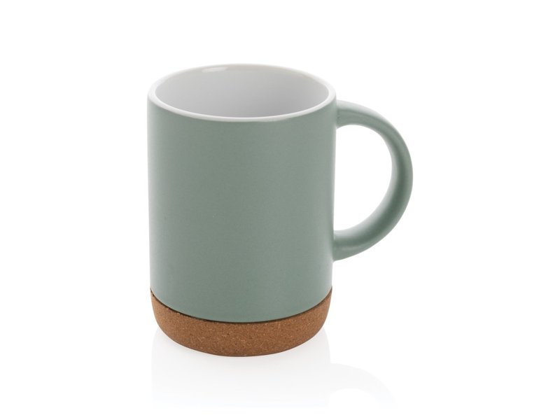 Keramische mok met kurken bodem Keramische mok met kurken bodem