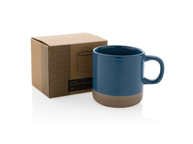 Geglazuurde keramische mok Geglazuurde keramische mok