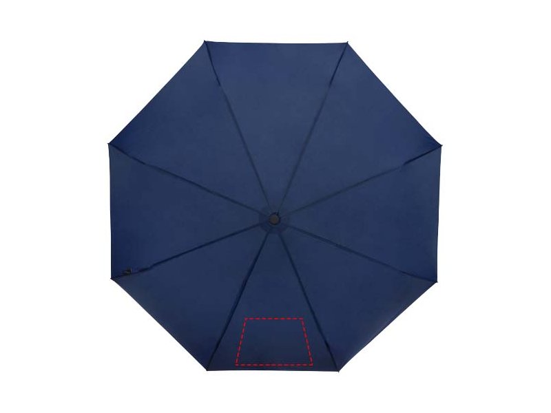 Birgit 21'' opvouwbare windproof gerecyclede PET-paraplu