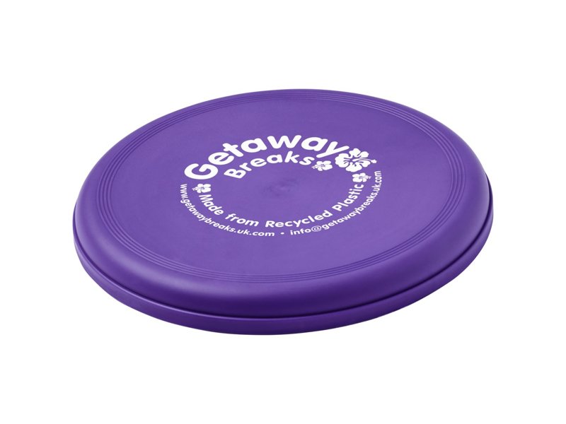 Orbit frisbee van gerecycled plastic