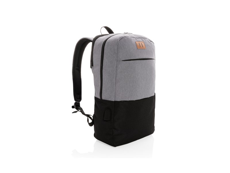 Modern 15.6" USB & RFID laptop rugzak PVC vrij Modern 15.6" USB & RFID laptop rugzak PVC vrij