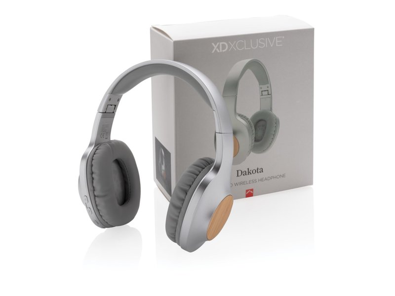 Dakota bamboe draadloze hoofdtelefoon Dakota bamboe draadloze hoofdtelefoon