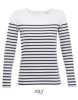 SOL´S - Women´s Long Sleeve Striped T-Shirt Matelot SOL´S - Women´s Long Sleeve Striped T-Shirt Matelot