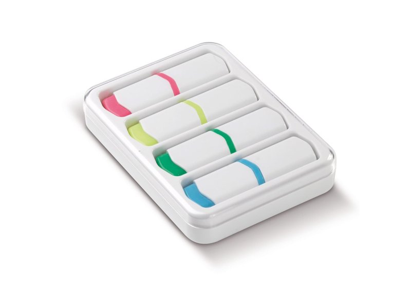 Mini tekstmarkers set van 4