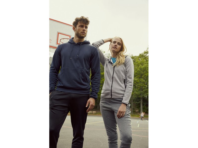 Sportieve sweater met capuchon van Clique