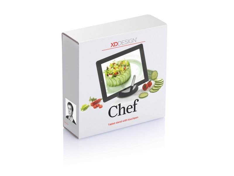 Chef tablet standaard met touchpen