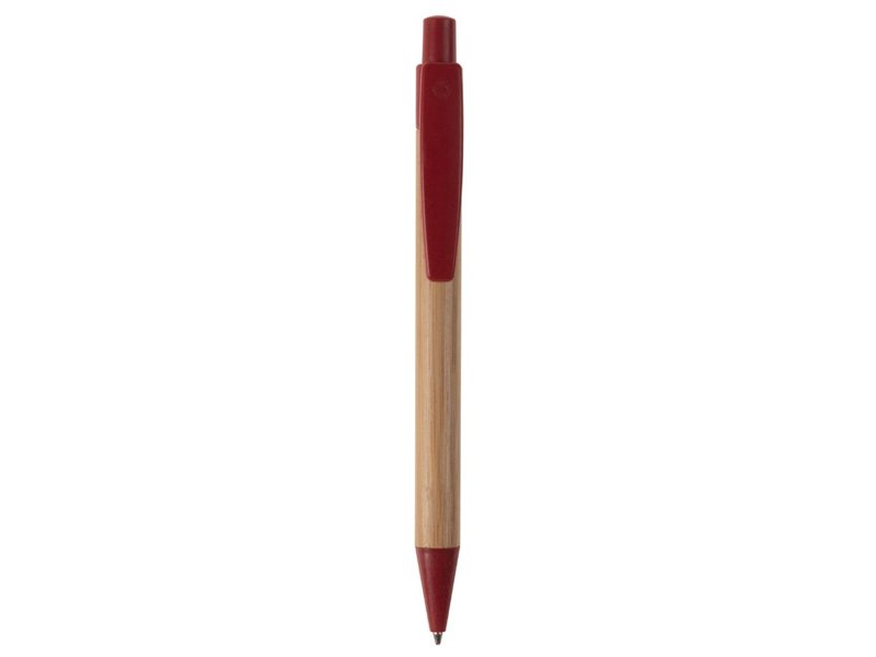 Ball pen bamboe met tarwestro