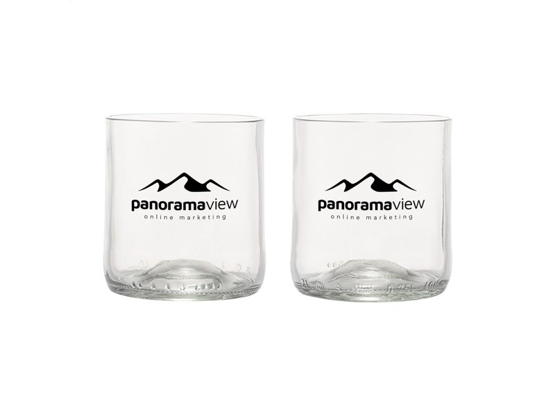 Rebottled® Short Tumbler 2-pack set glazen