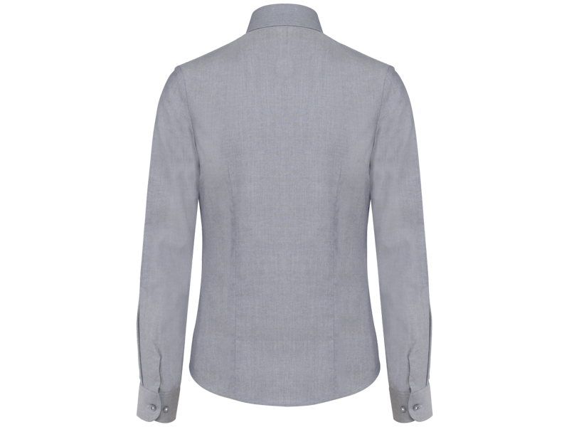 Kariban Dames oxford blouse lange mouwen Kariban Dames oxford blouse lange mouwen