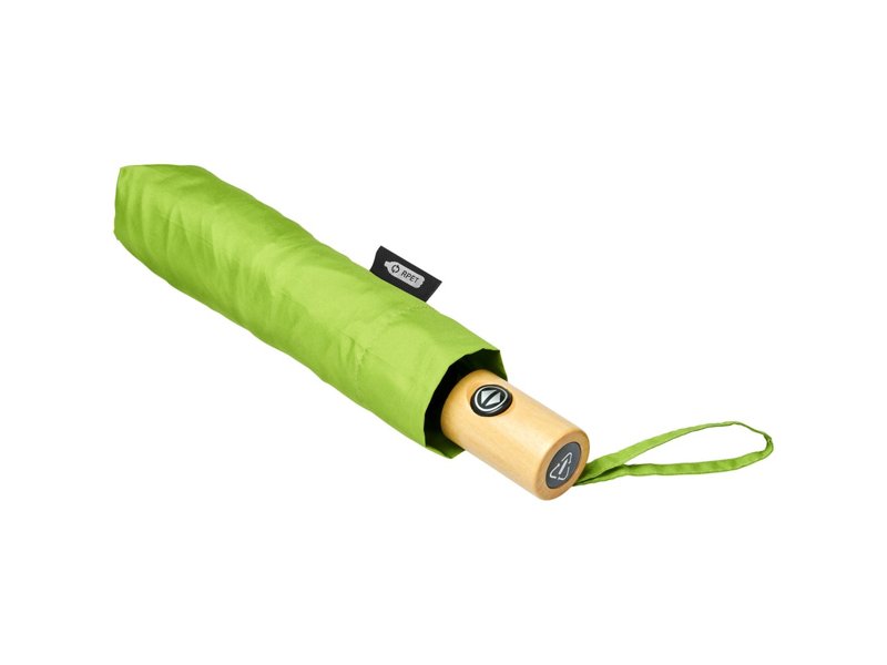 Bo 21” opvouwbare automatische gerecyclede PET paraplu Bo 21” opvouwbare automatische gerecyclede PET paraplu