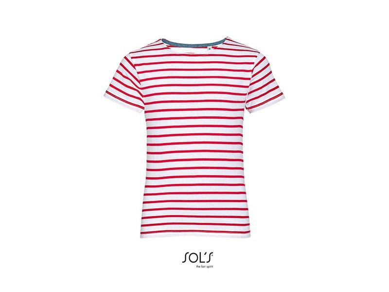 SOL´S - Kids´ Round Neck Striped T-Shirt Miles SOL´S - Kids´ Round Neck Striped T-Shirt Miles