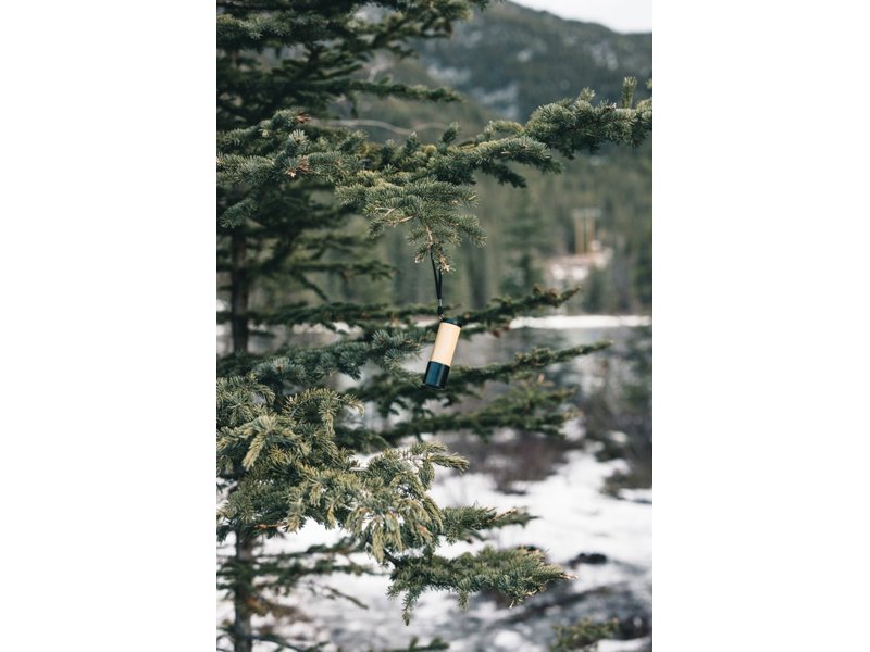 Bamboe- en RCS-gerecyclede plastic zaklamp