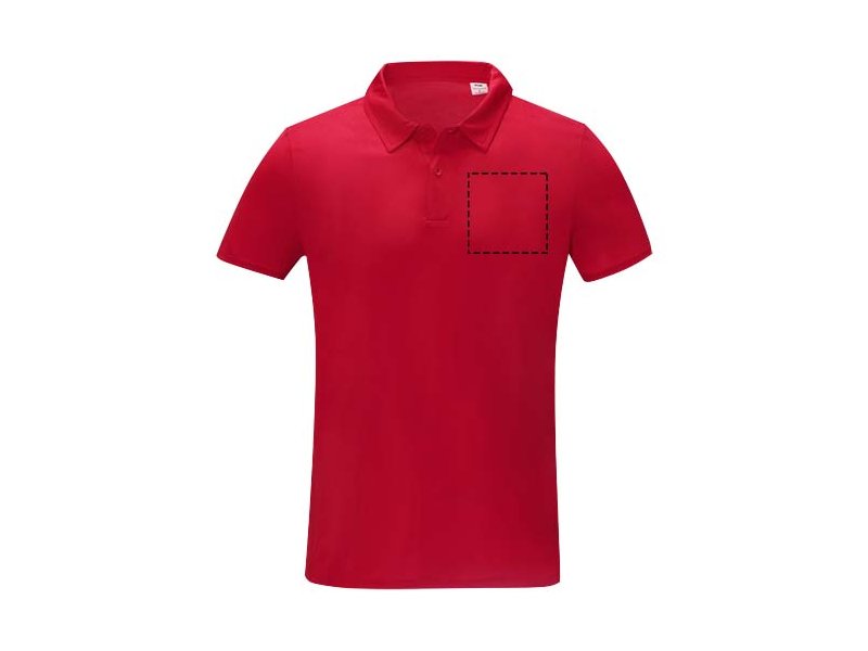 Deimos coolfit herenpolo met korte mouwen