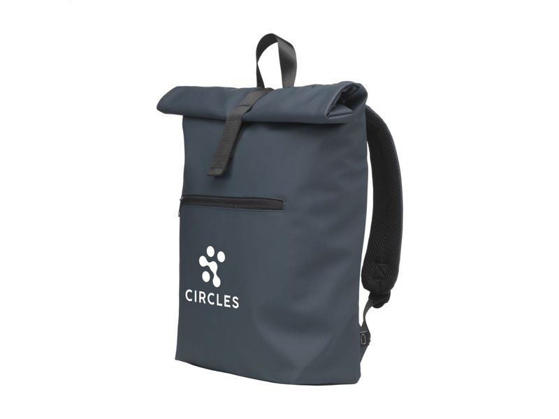 Lennon Roll-Top Recycled PU Backpack rugzak Lennon Roll-Top Recycled PU Backpack rugzak