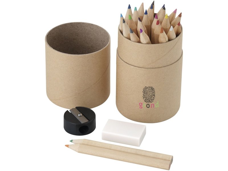 Woodby 26 delige potlodenset
