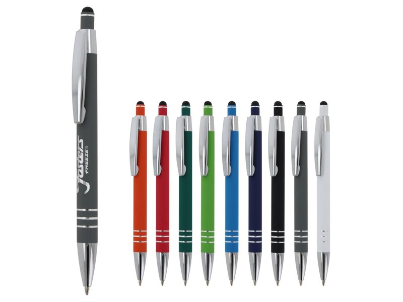 Balpen Athene Metaal rubberised