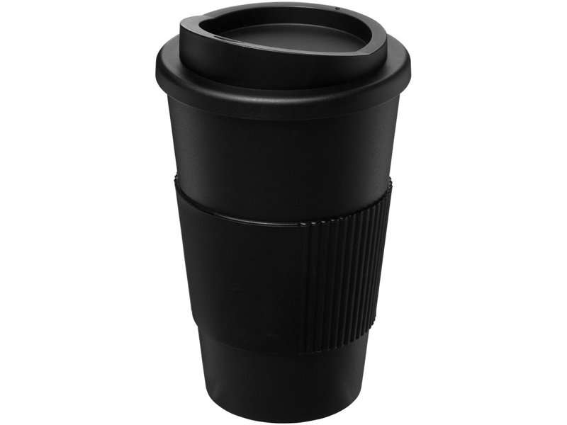 Americano® geïsoleerde beker van 350 ml met handgreep Americano® geïsoleerde beker van 350 ml met handgreep
