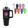 Miami beker met handvat en rietje 800ml Miami beker met handvat en rietje 800ml