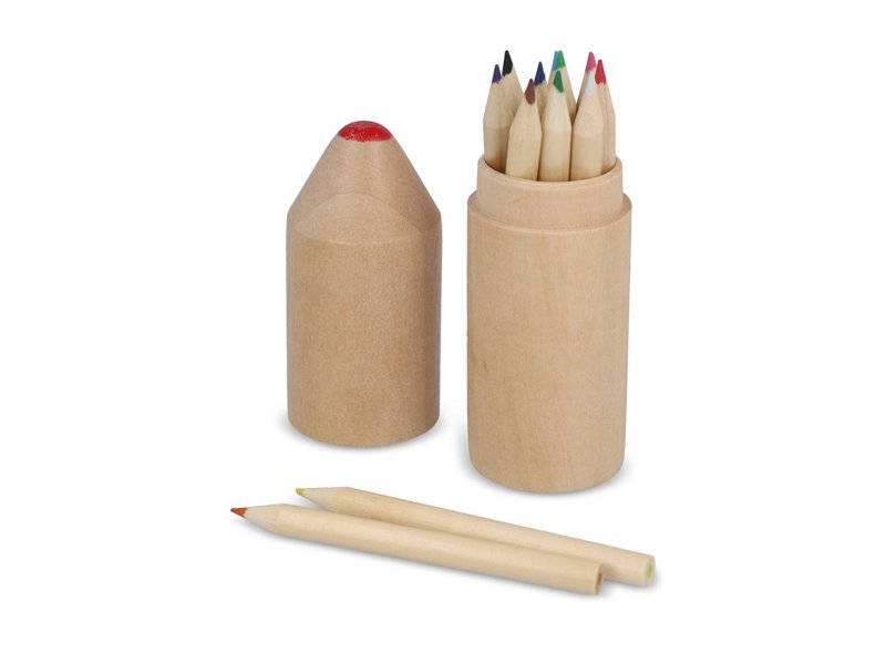 Premium houten kleurpotlodenset 