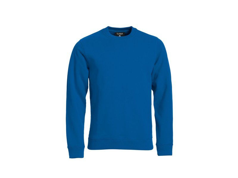 Sweater met ronde hals, basic maar zeer populair met eigen ontwerp