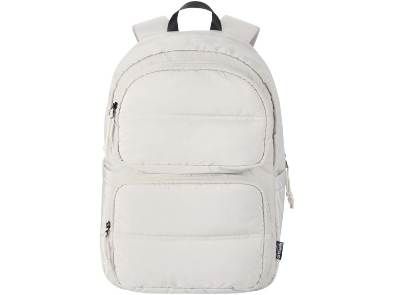 Puffer 15,6" gerecycleerde laptoptas 18L