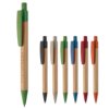 Ball pen bamboe met tarwestro