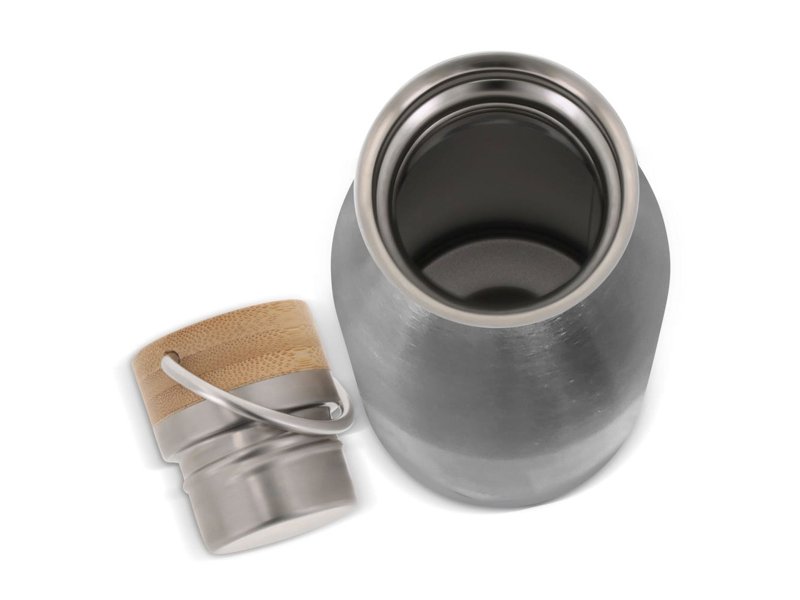 Thermo fles met bamboe deksel 500ml