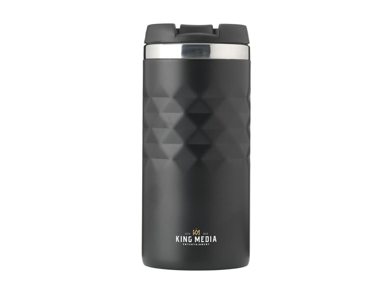Geometric Mug RCS Recycled Steel 280 ml thermosbeker Geometric Mug RCS Recycled Steel 280 ml thermosbeker