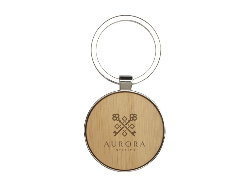 Bamboo Key Circle sleutelhanger