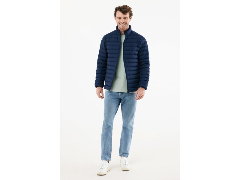 IQONIQ Maiko herenjas met logo | Gerecycled & gevoerd | Totziens Promotions