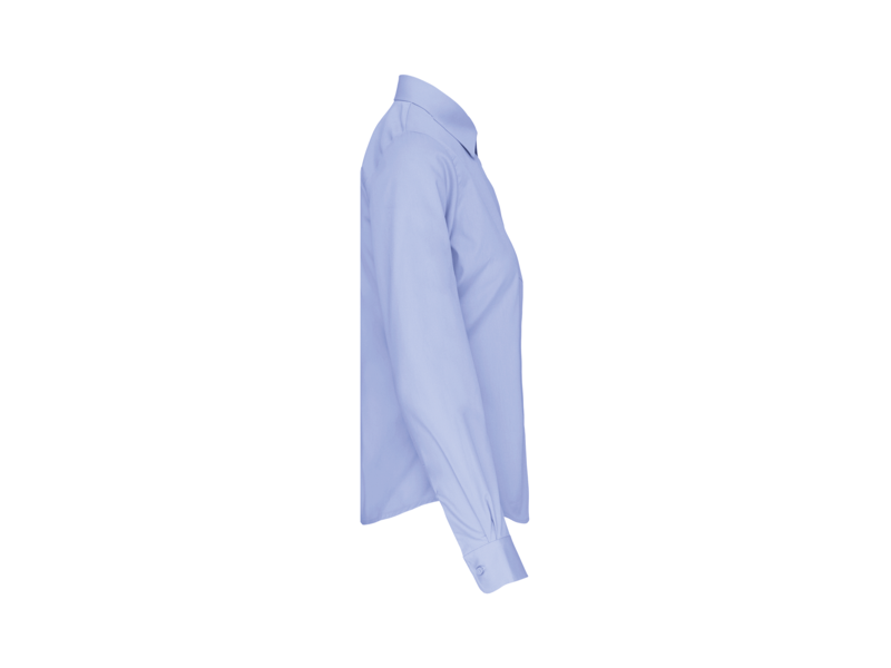 Kariban Dames poplin blouse lange mouwen