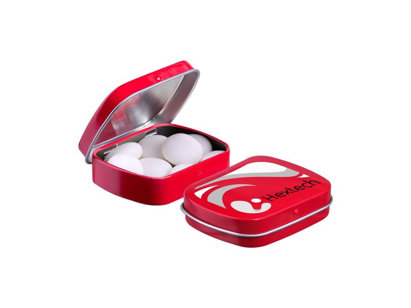 Mini scharnierblikje Mentos