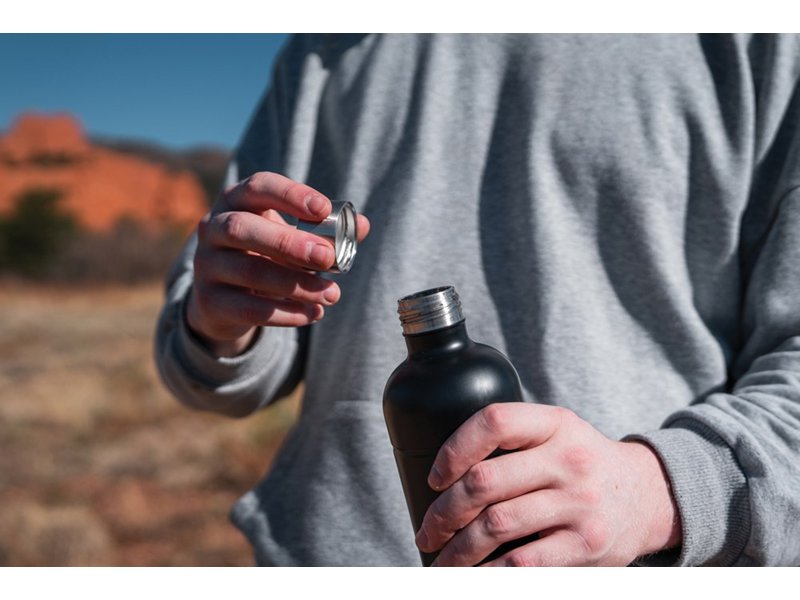 Duurzame RCS-gecertificeerde RVS Drinkfles | TotZiens Promotions