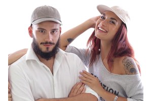 Atlantis caps borduren