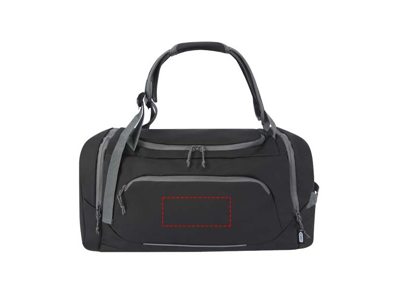 Aqua gerecyclede waterbestendige duffelrugzak 35 l